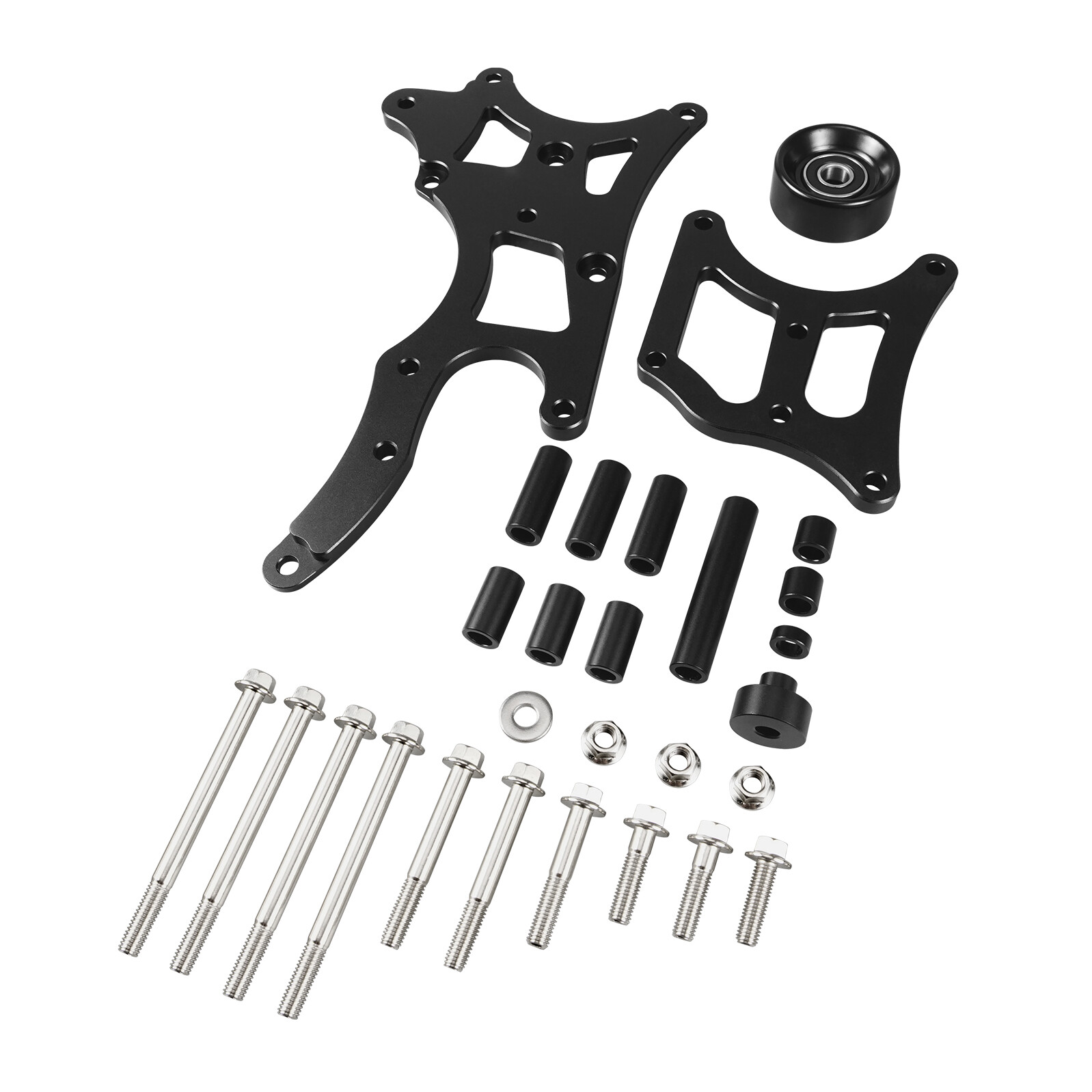 Billet LS Truck Factory Location Alternator Power Steering Bracket For LQ4 LQ9