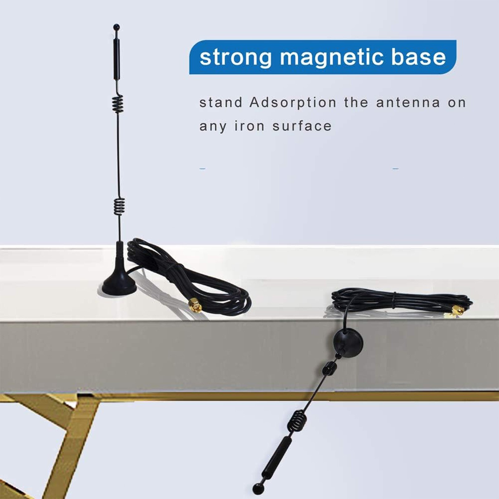 Dual Band RP-SMA Male Antenna for WiFi Router Wireless Security IP Camera 9dBi