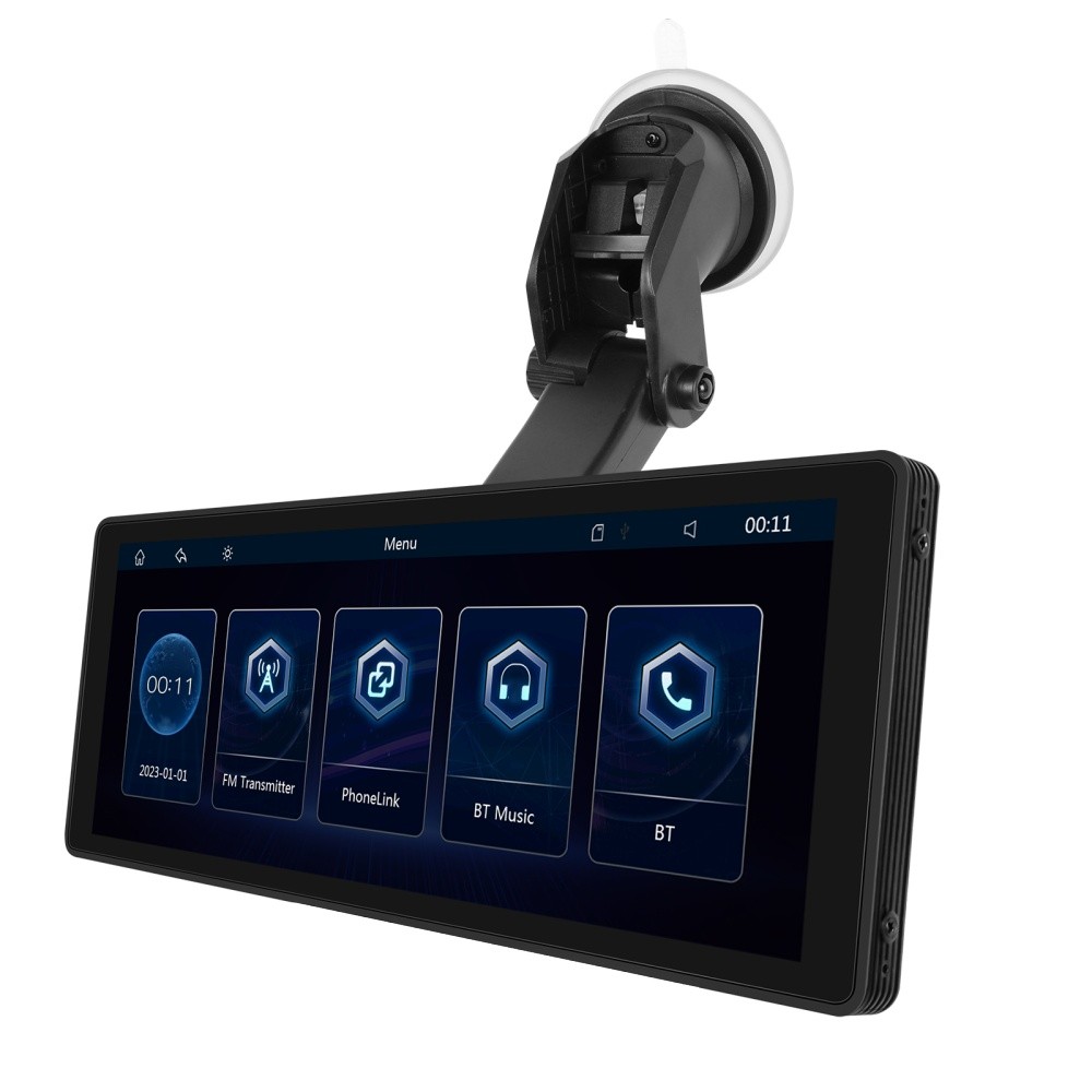 10.26" Touch Screen Wireless Apple Carplay Portable Car Stereo Android Auto Cam