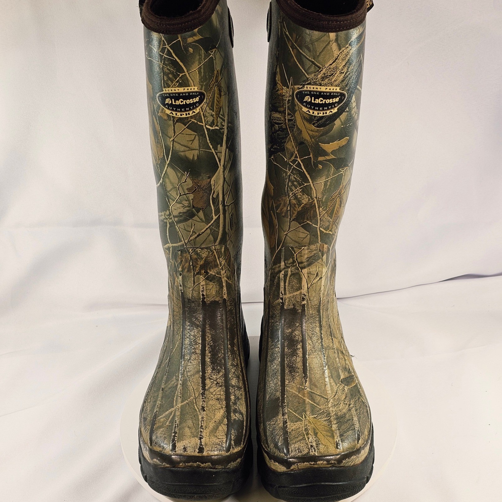 LaCrosse Alpha Authentic Mens Camo Rubber Hunting Boots 200005 Size 13