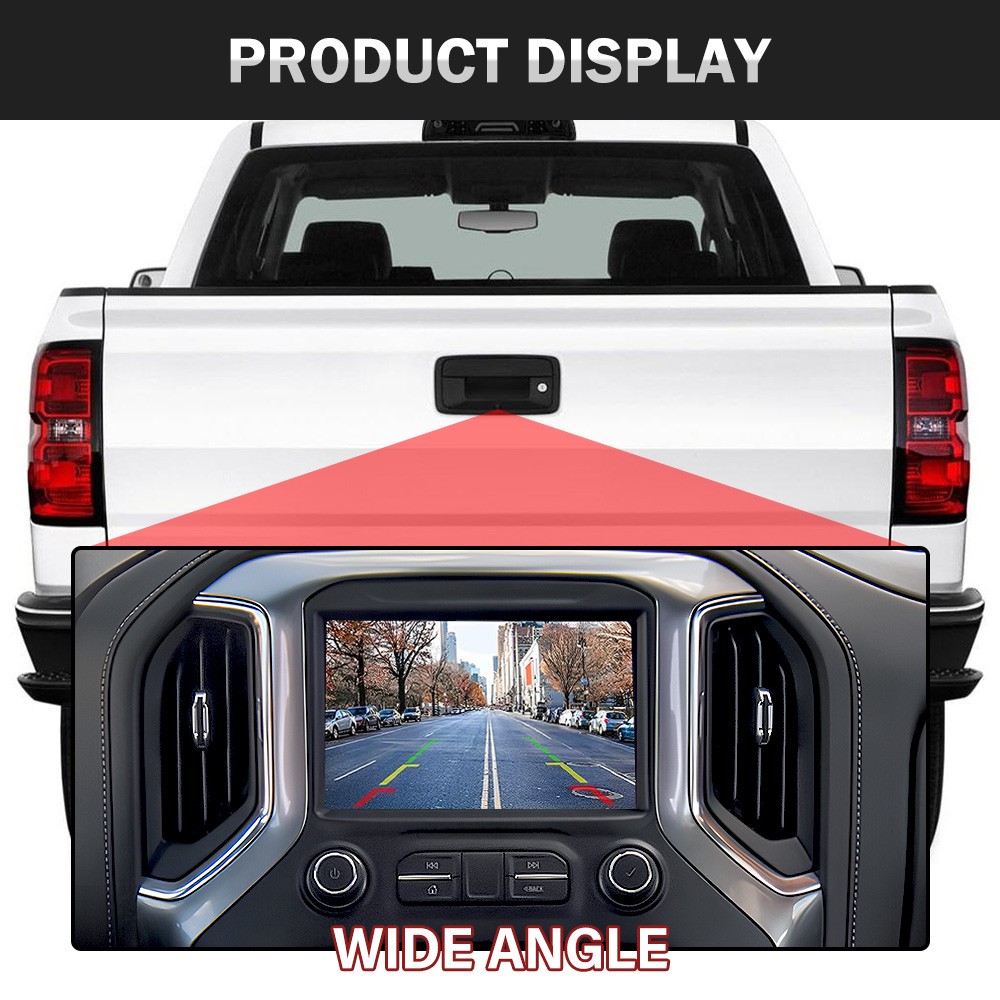 Rear View Camera For 2016-2019 GMC Sierra Chevy Silverado 1500 2500 84062896