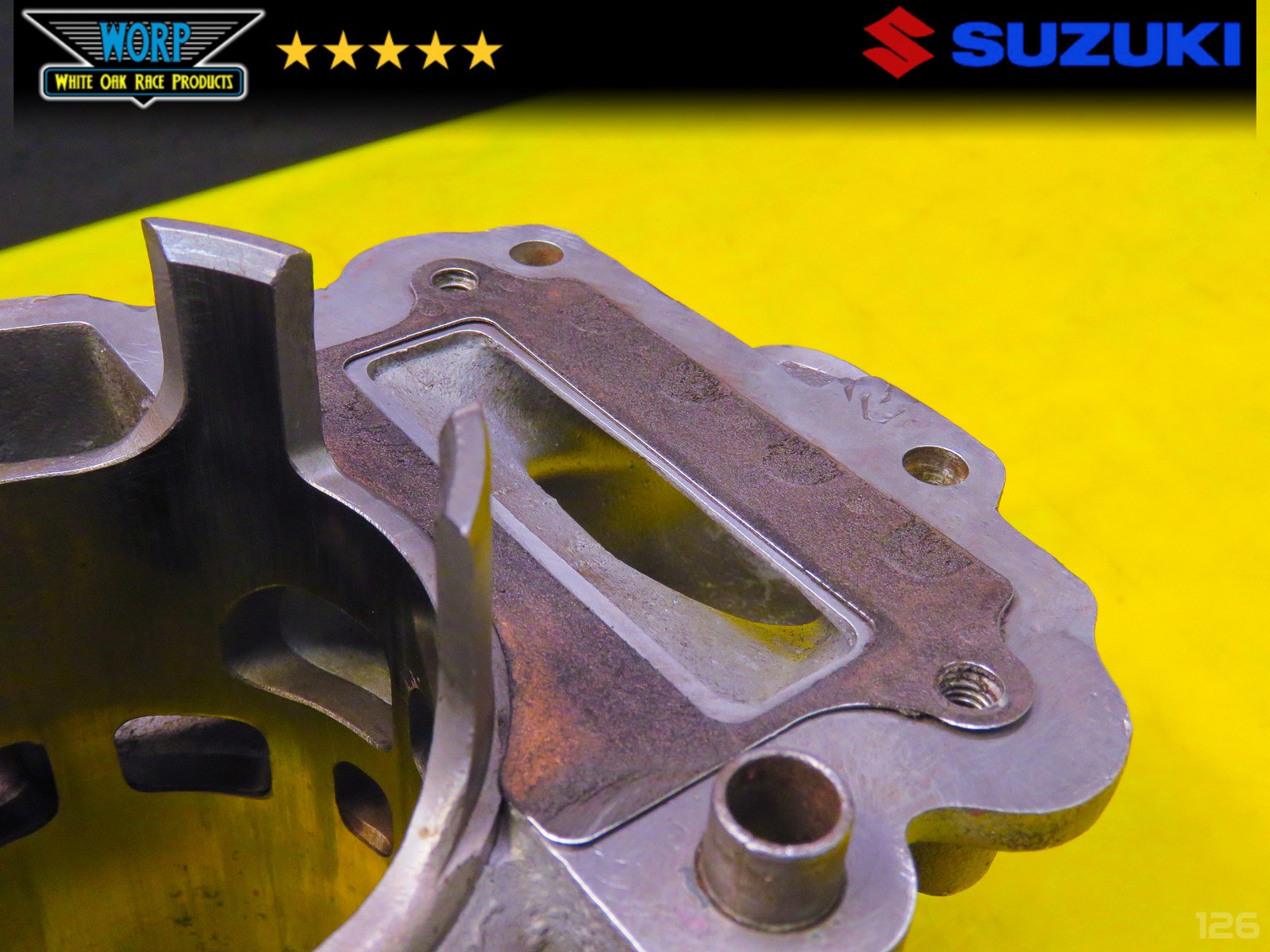 1986 SUZUKI LT250R ENGINE CYLINDER BARREL JUG TOP END + PISTON 70MM 85-92