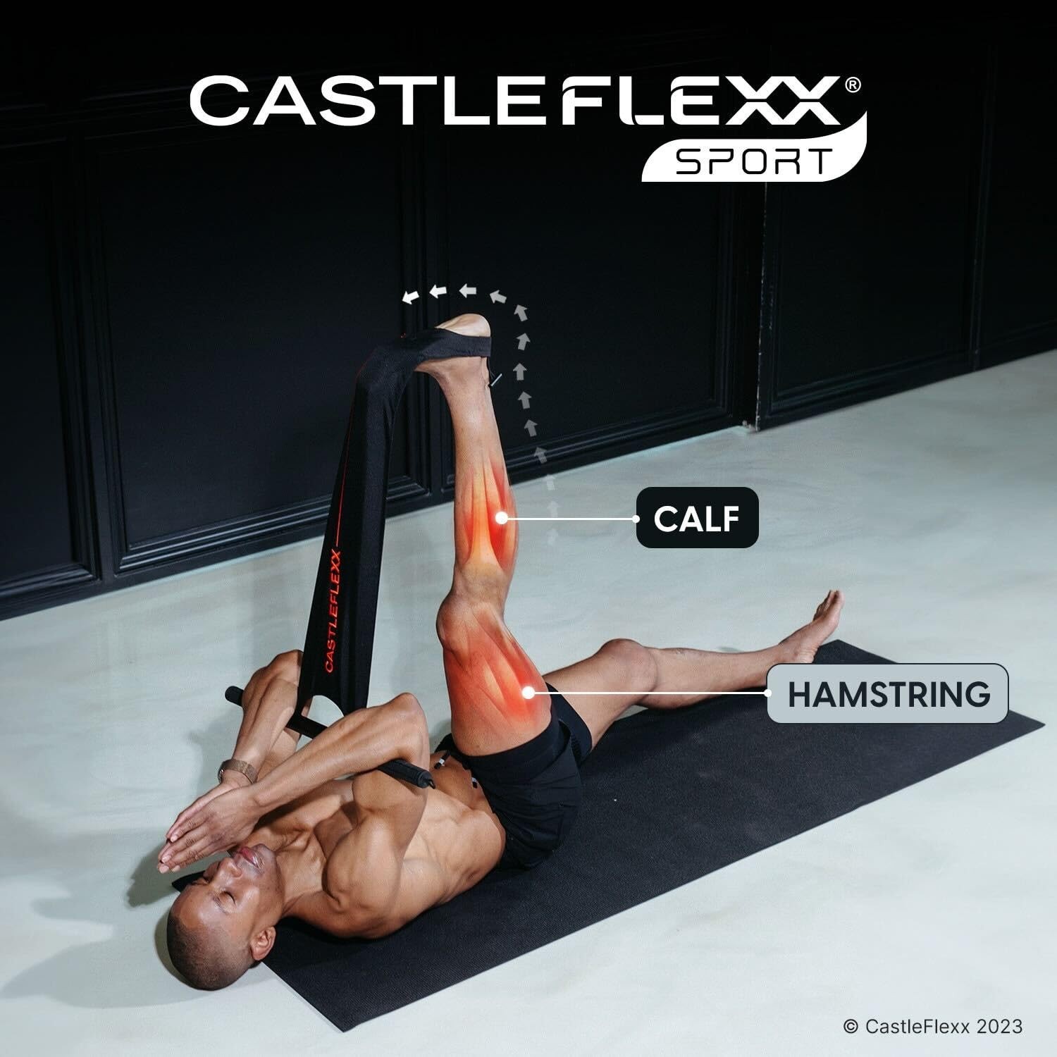CastleFlexx Sport Mobility and Full Body Strengthening Device |Non-Elastic St...