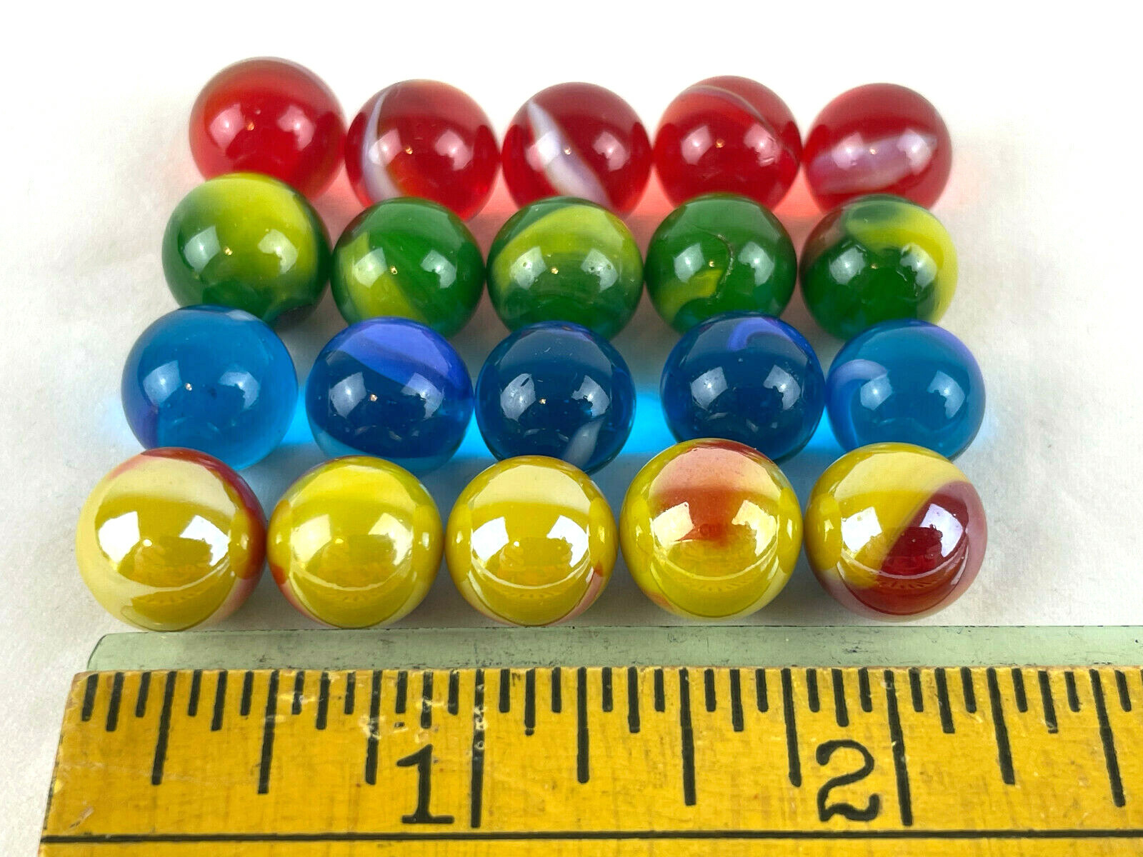 Replacement Marbles for STADIUM CHECKERS (fits Schaper) Complete Set