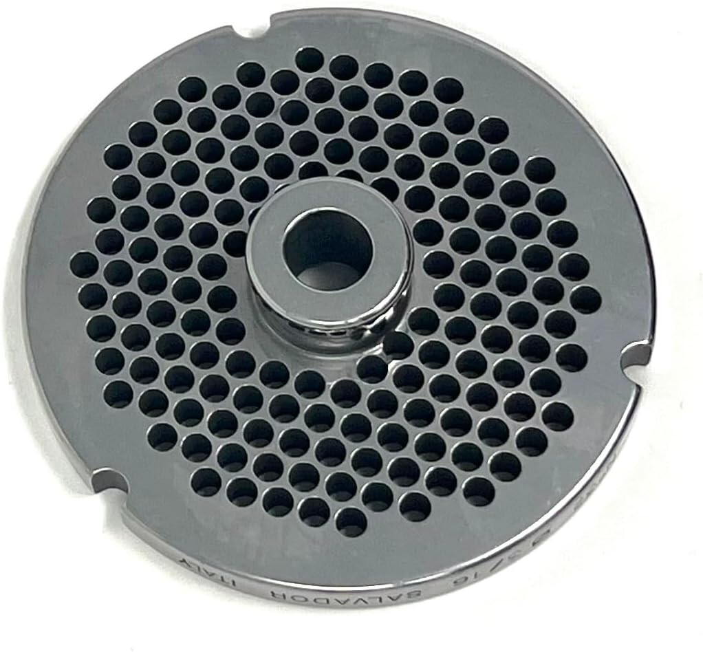 #32 Meat Grinder Plate. (#32 Hubbed 3/16")
