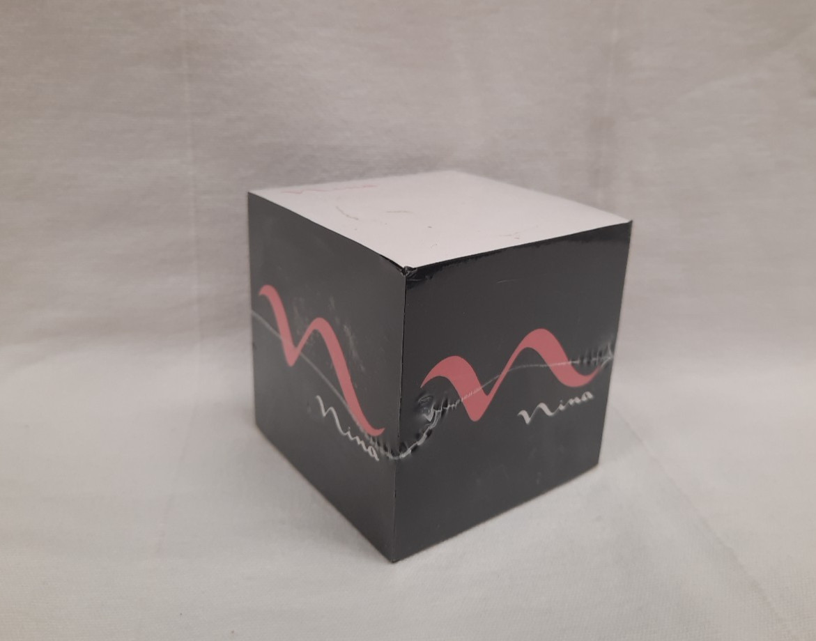 Nina Shoes Advertising Paper Sticky Note Cube 2.75" x 2.75" x 2.75" NIP