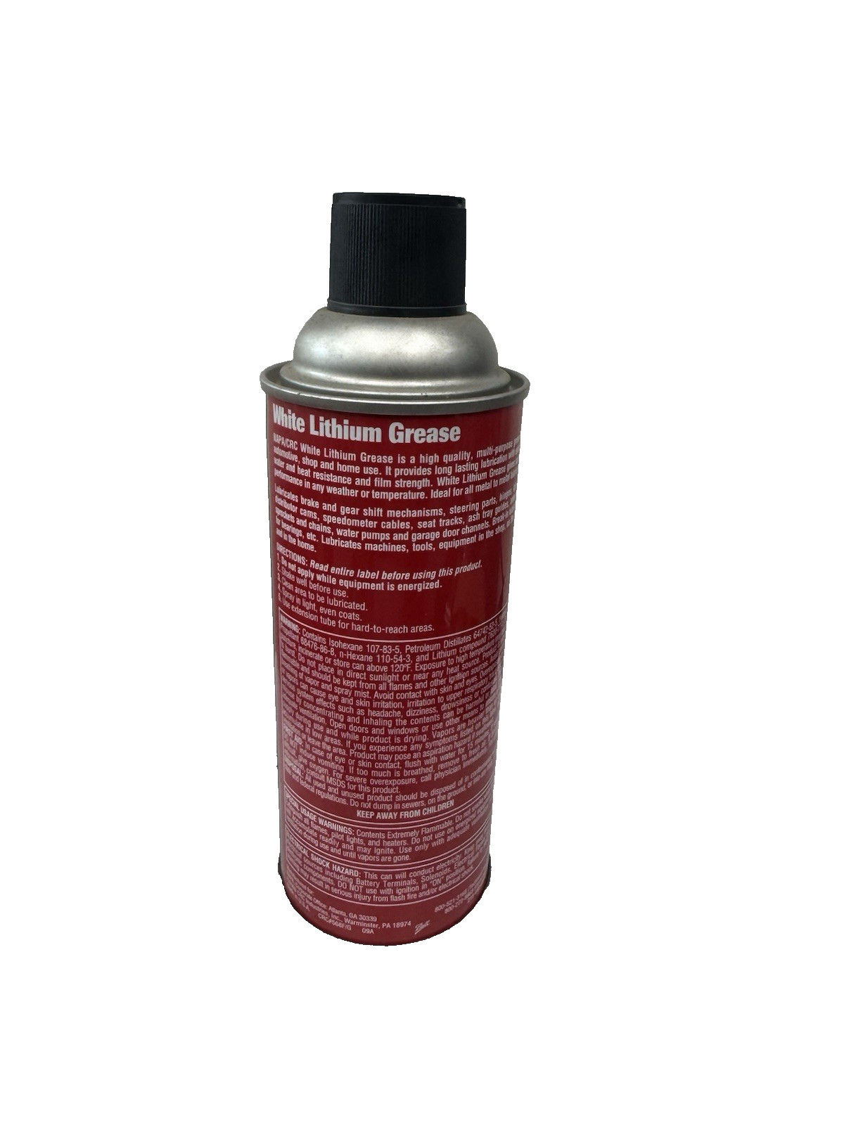 CRC Industries GREASE-WHITE LITHIUM 095037 (A4)