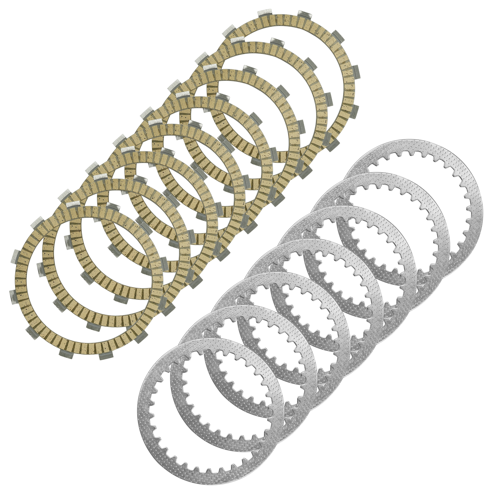 Caltric Clutch Friction and Steel Plates for Suzuki RM250 1996-2005