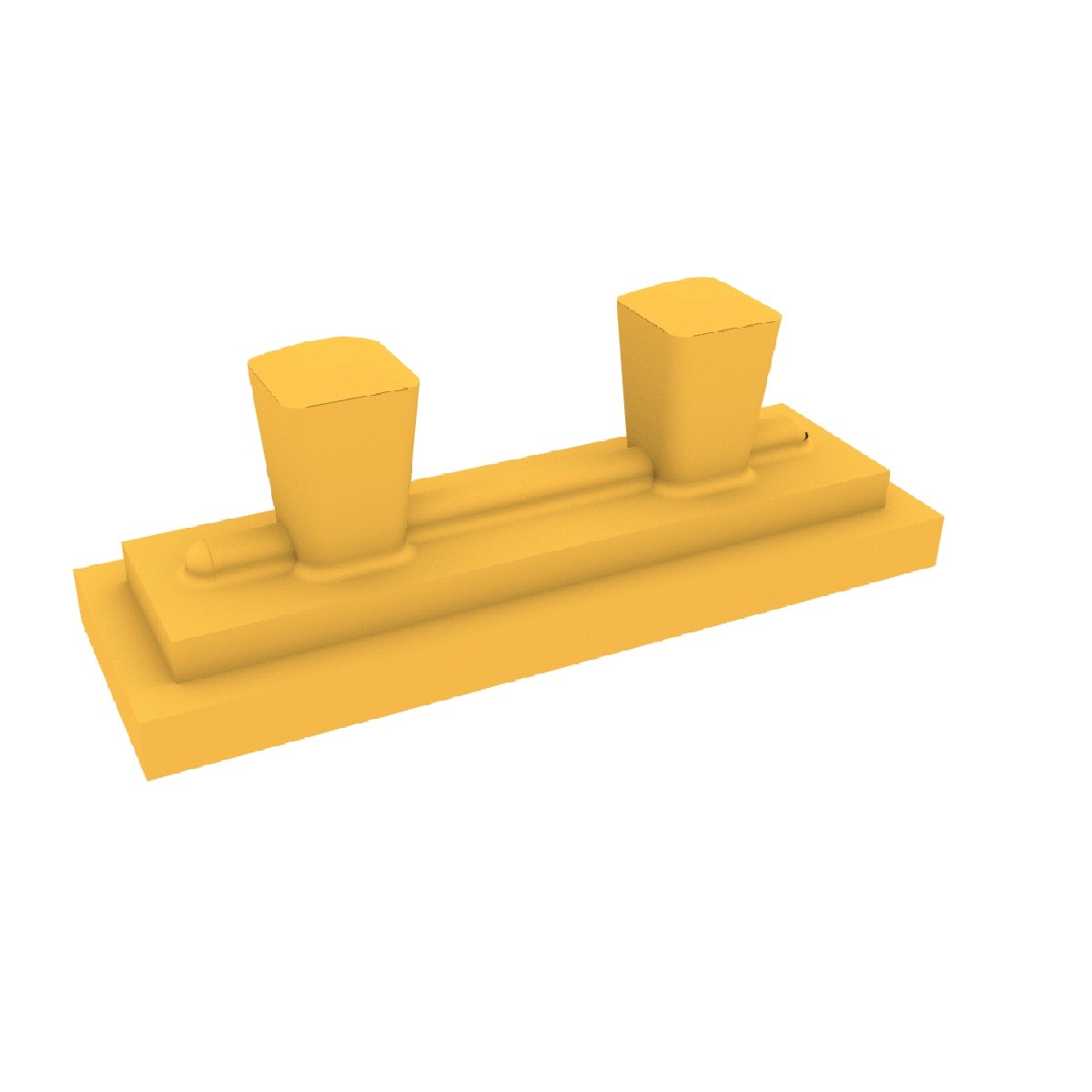 Brass Bollards Type 3 for Battleship Potemkin Plastic Models
