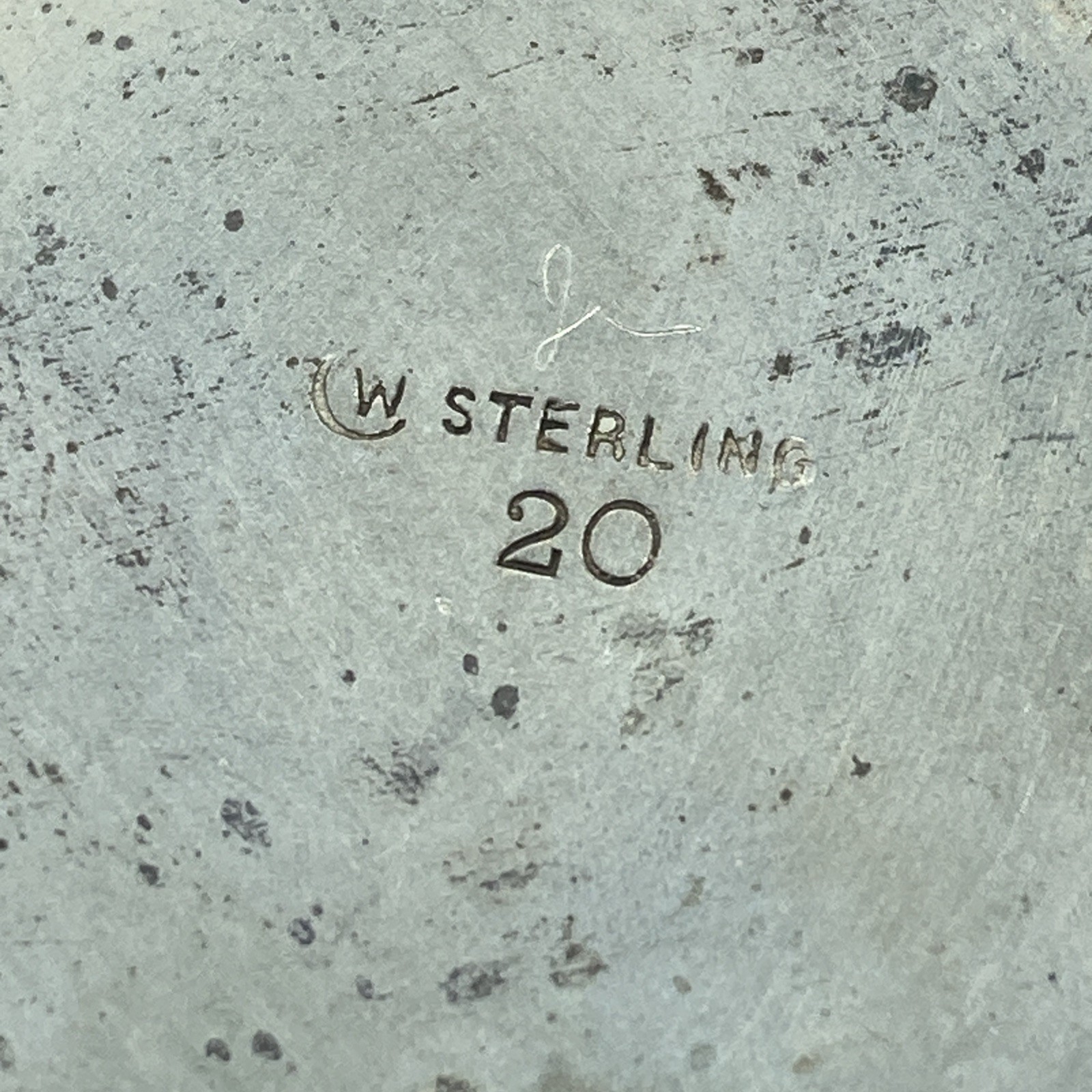 Vintage Antique Sterling Collapsible Cup - 62 Grams - With Case