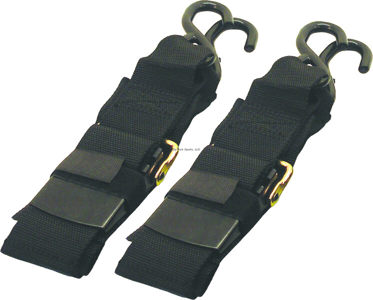 Boat Trailer Transom Tie Down Straps 2" x 48" Pair | A2