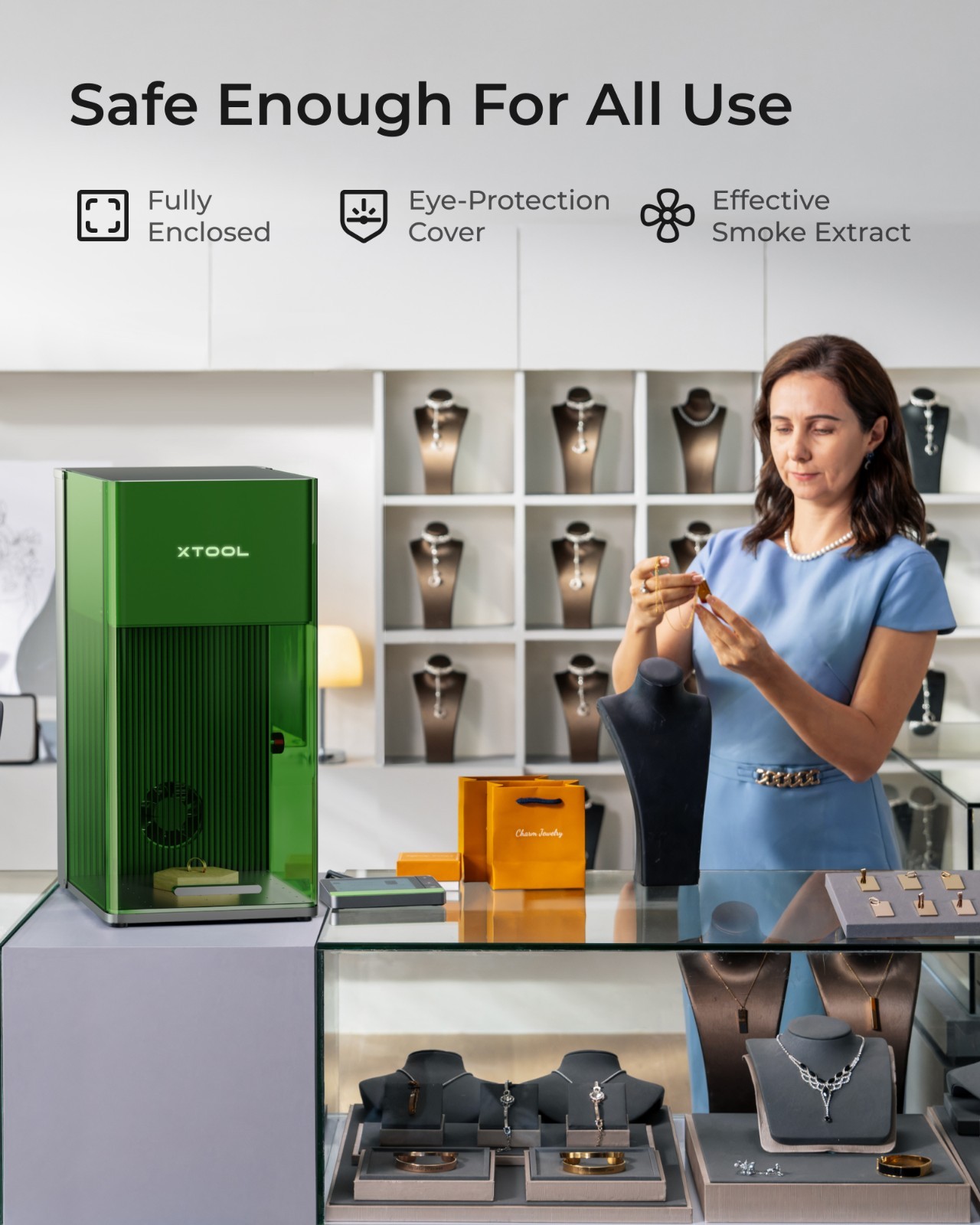 (Refurbished) xTool F1 Ultra 20W Dual Laser Engraver & Cutter, 3D, Smart Camera