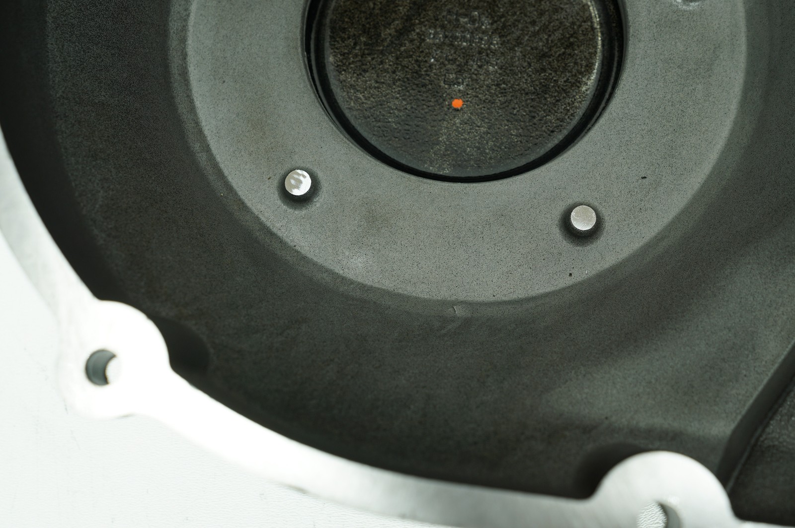 20 Harley Softail FXLRS Low Rider S OEM Outer Primary Clutch Cover Black Wrinkle