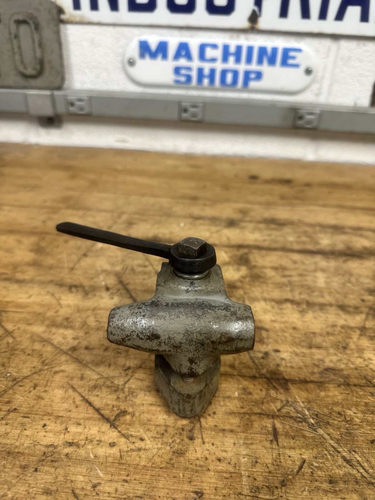 South Bend 9" 10" k Metal Lathe Carriage Stop Southbend Bed Clamp With Wrench