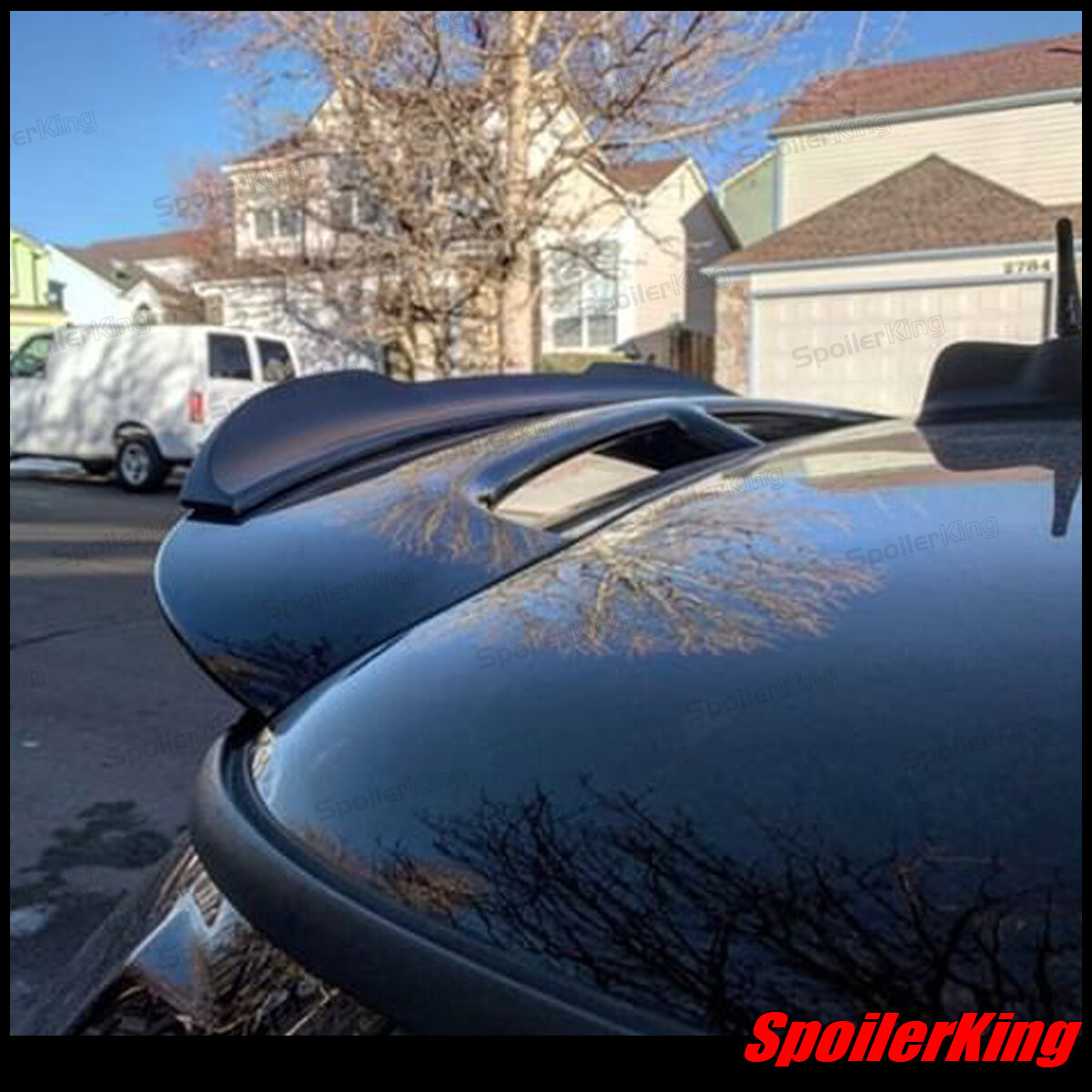 SpoilerKing #284GC Universal 30" - 55" Custom Rear Polyurethane Roof Spoiler