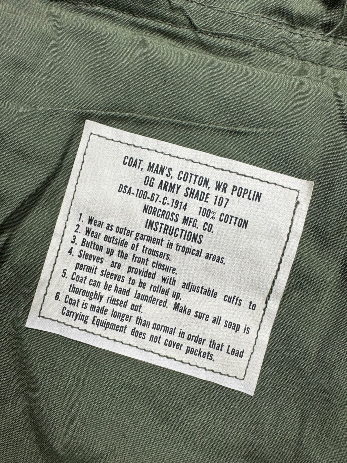 Vietnam War era US Army Military Jungle Fatigue Shirt Size X-Small XS DEAD STOCK