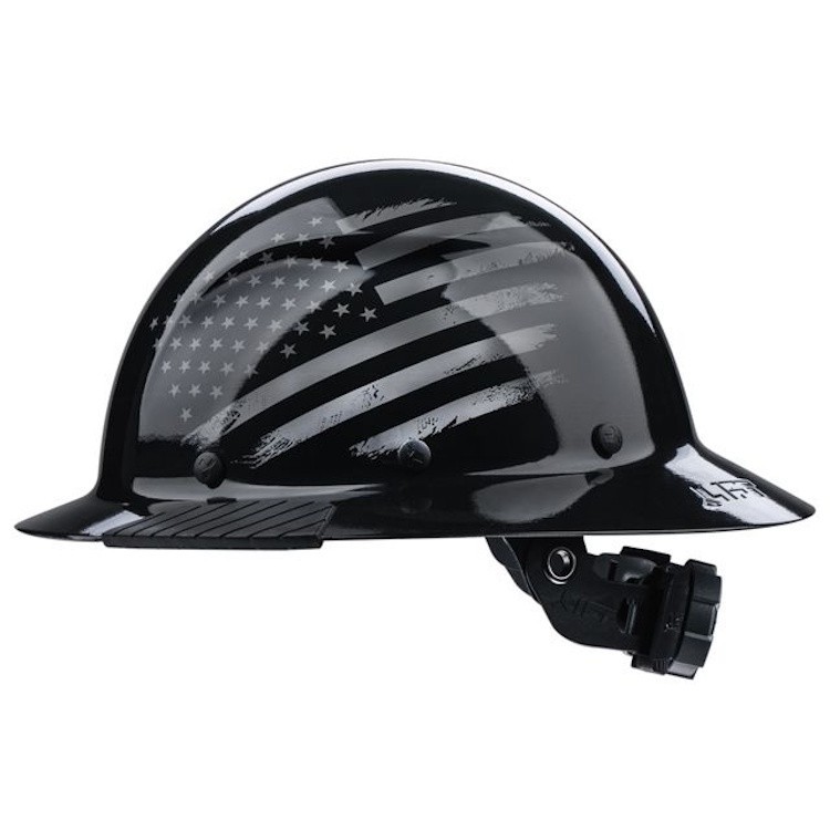 Lift Safety DAX Patriot Full Brim Hard Hat Gloss ANSI Type 1 Class G