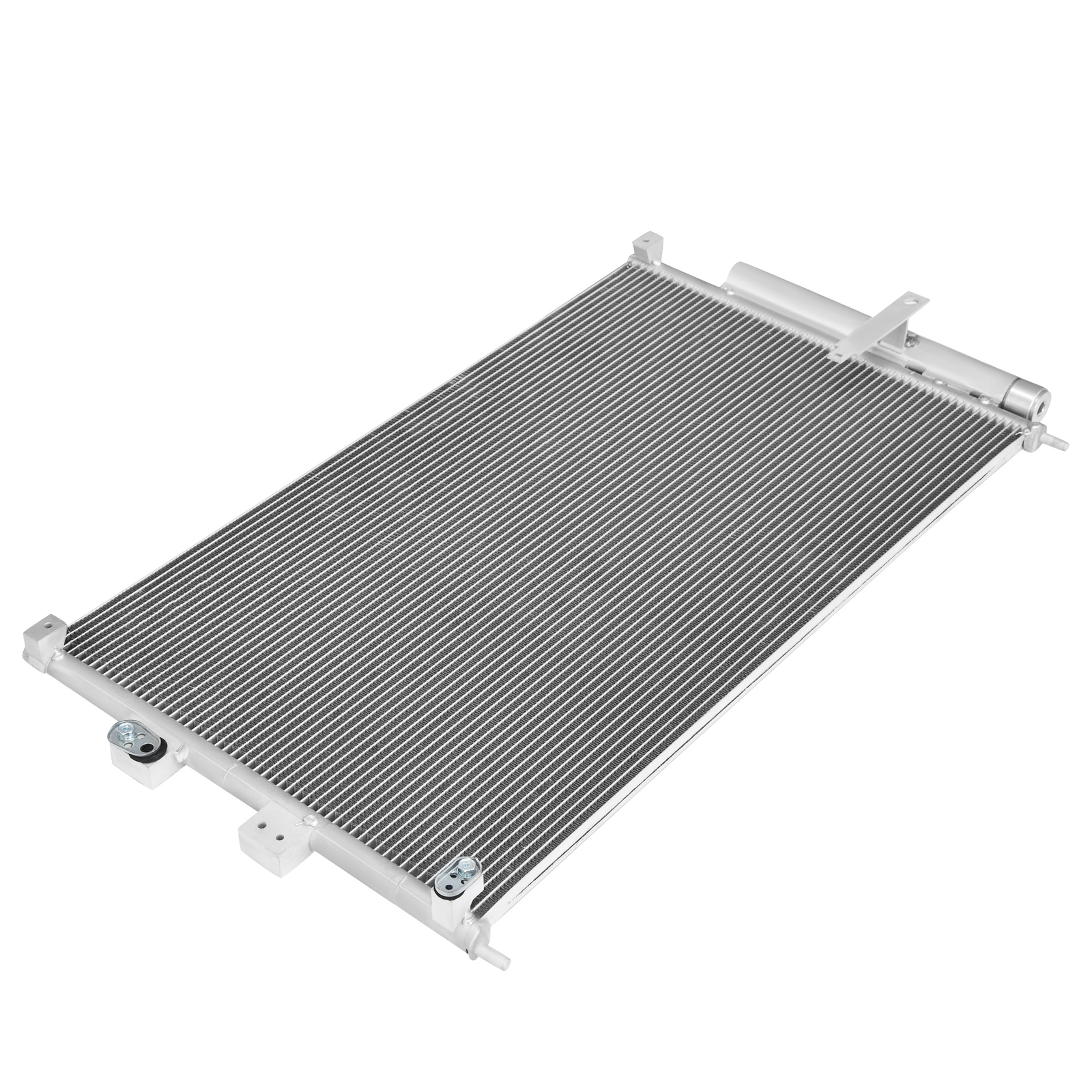 A/C AC Condenser with Receiver Drier for 2006-2011 Honda Civic Sedan Aluminum