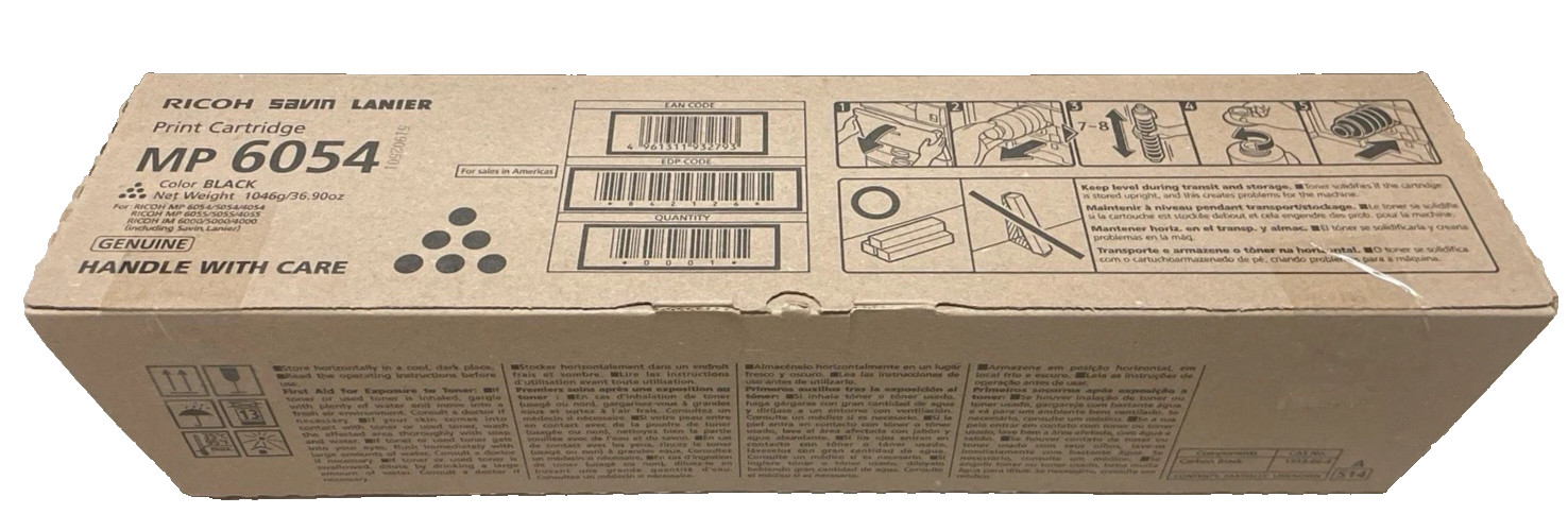 Genuine Ricoh Savin Lanier 842126 ( 842001 ) Cartridge MP 4054-6055 IM 4000-6000
