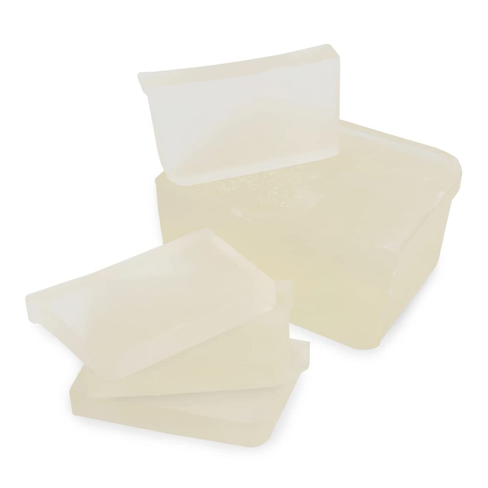 Jojoba Oil Soap Base - Moisturizing Melt and Pour Glycerin Soap Base for Craf...