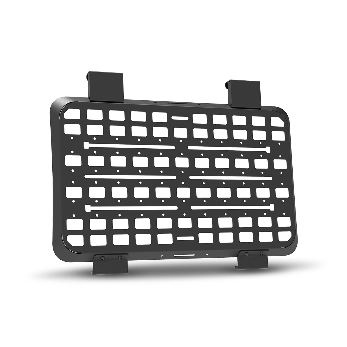 For Jeep Wrangler JL 2018-2026 4Door Rear Metal Window Storage Flank Molle Panel