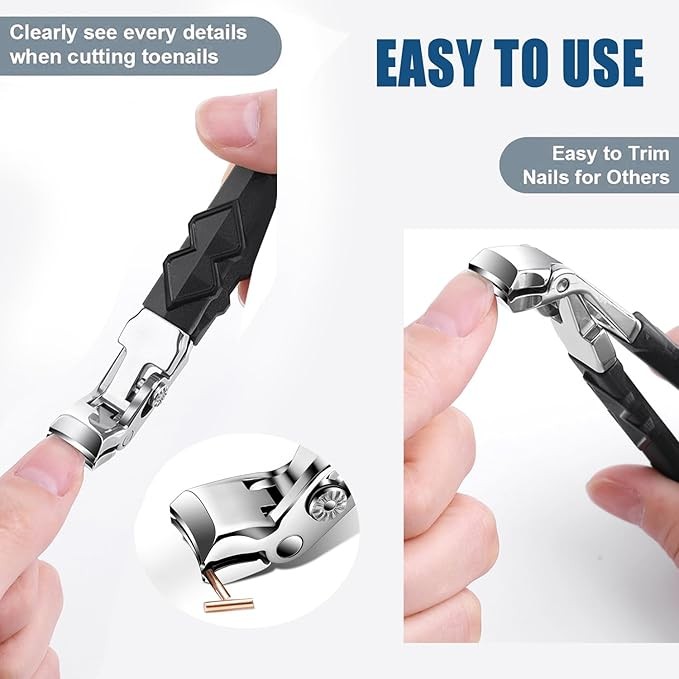 Extra Large Toe Nail Clippers For Thick Nails Heavy Duty Stainless Professional