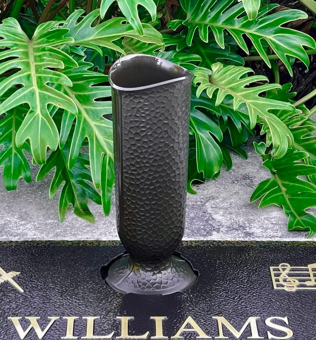 Cemetery Flower Vase Replacement, Ionic Vase Sold only by . 10.25" H, 4" D Ba...