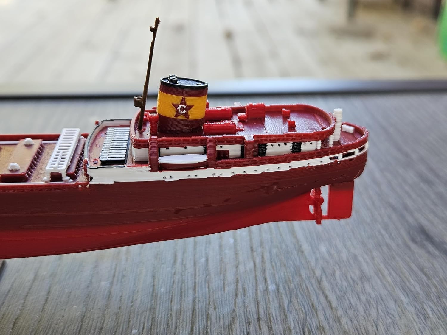 SS Edmund Fitzgerald 50Th Anniversary Collector's Model High Detail 1 Foot Lengt