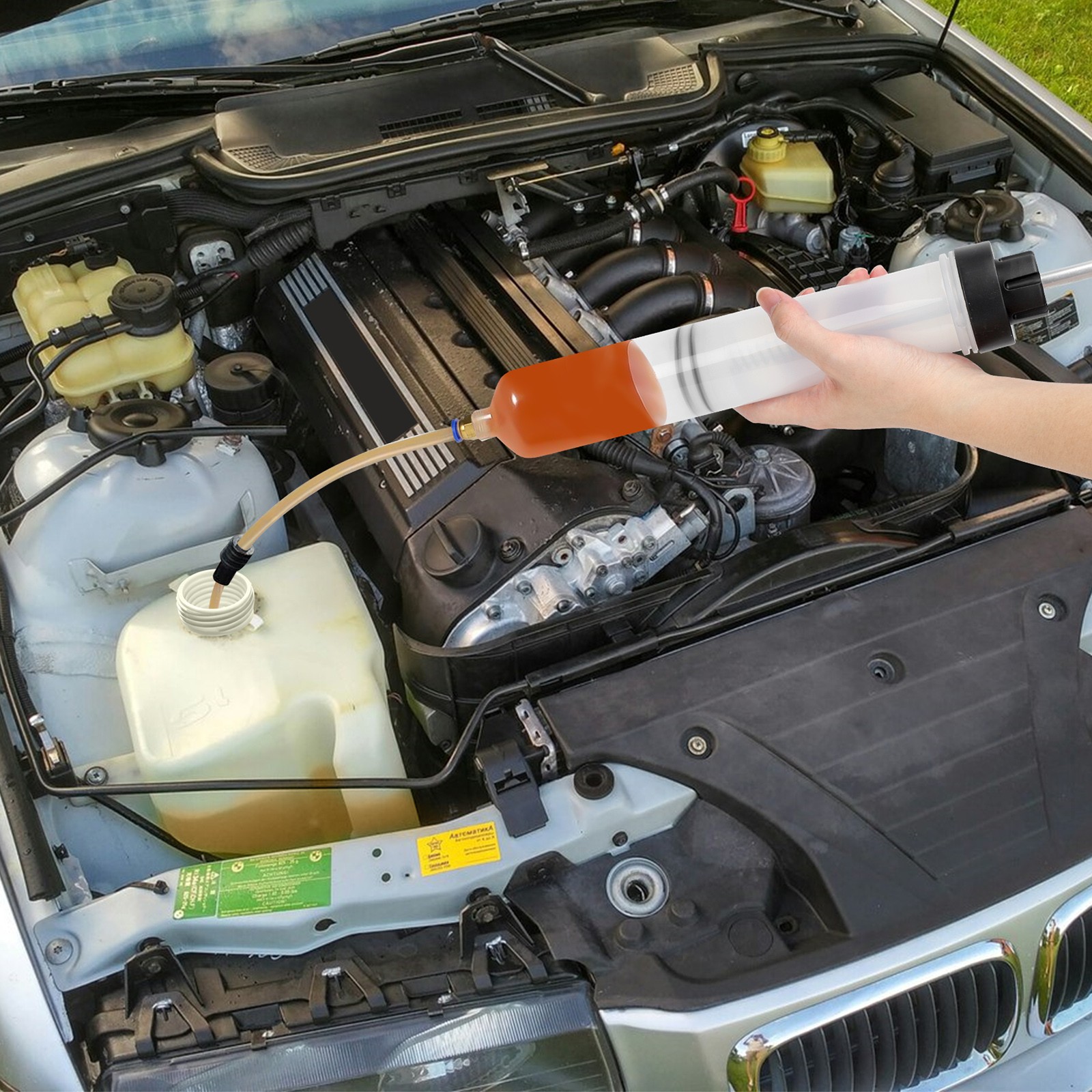 Manual 500CC Automotive Oil Extractor Pump Fluid Extractor for Truck Motorcycle