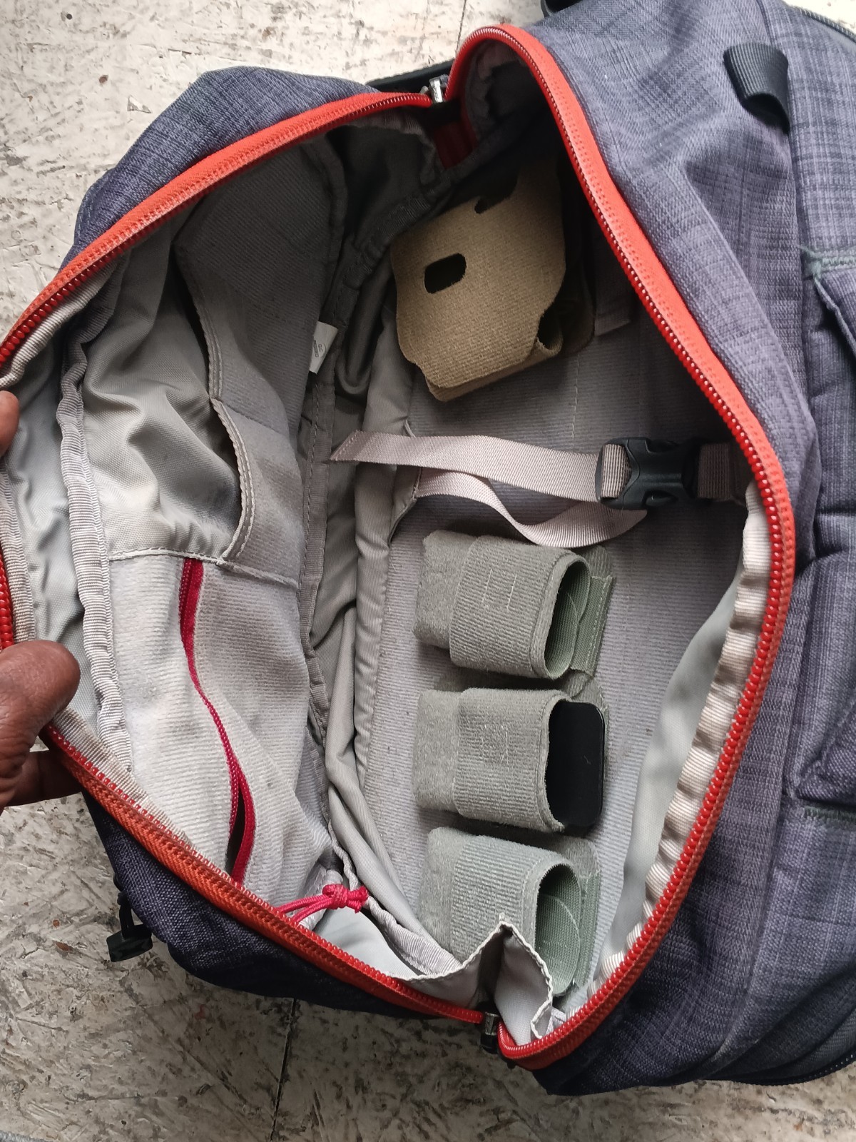 VertX Transit Sling 2.0 Grey & Red w/ Holster And 3 Mag Holder