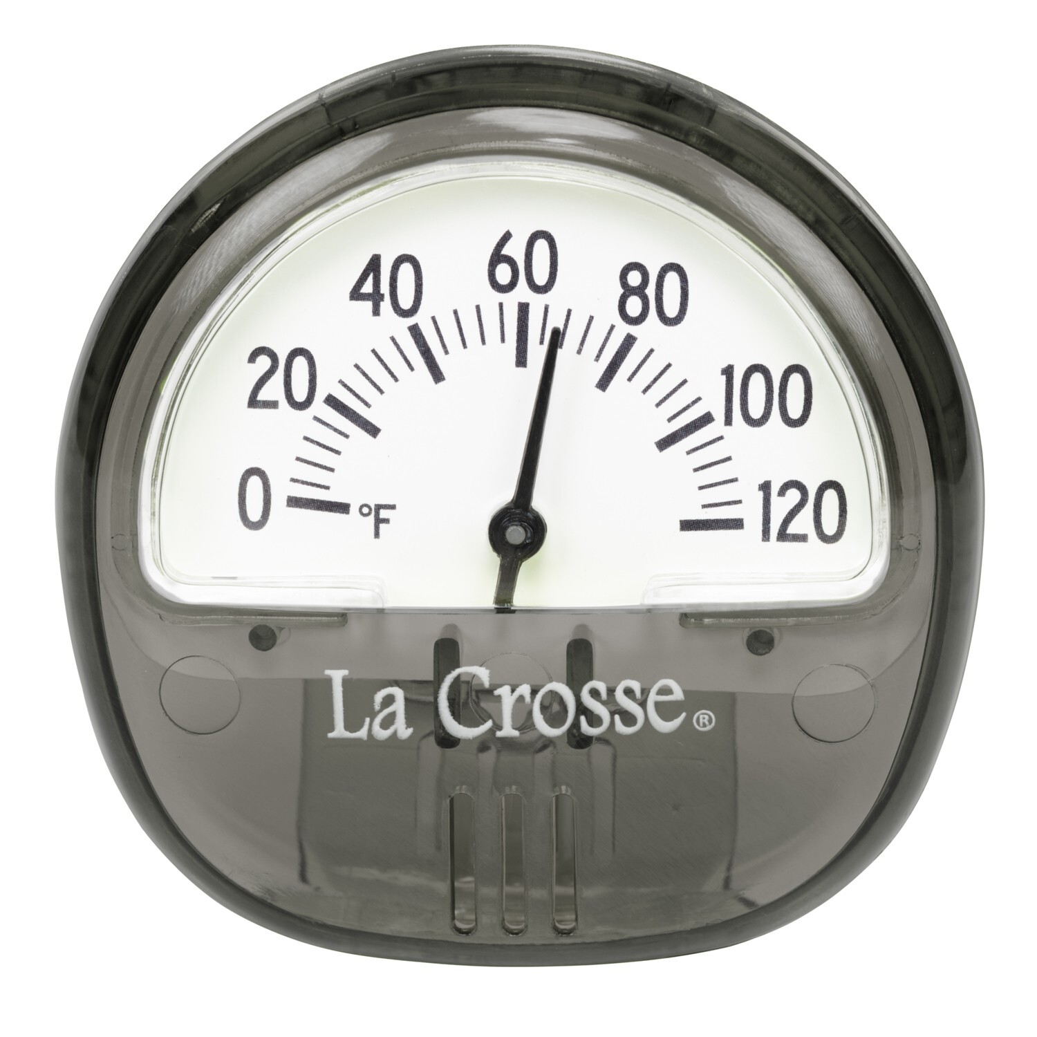 104-106 Series La Crosse Mini Indoor/Outdoor Analog Temperature Gauge