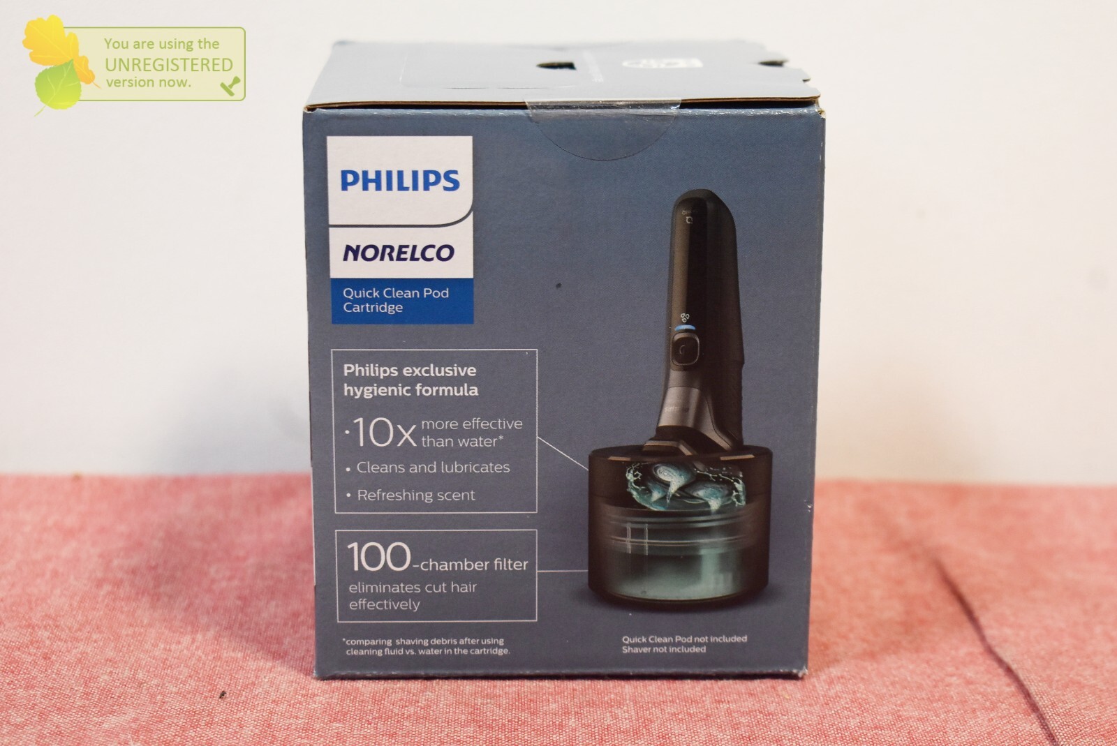 Philips Norelco 2pk Quick Clean Replacement Pods - CC12/52
