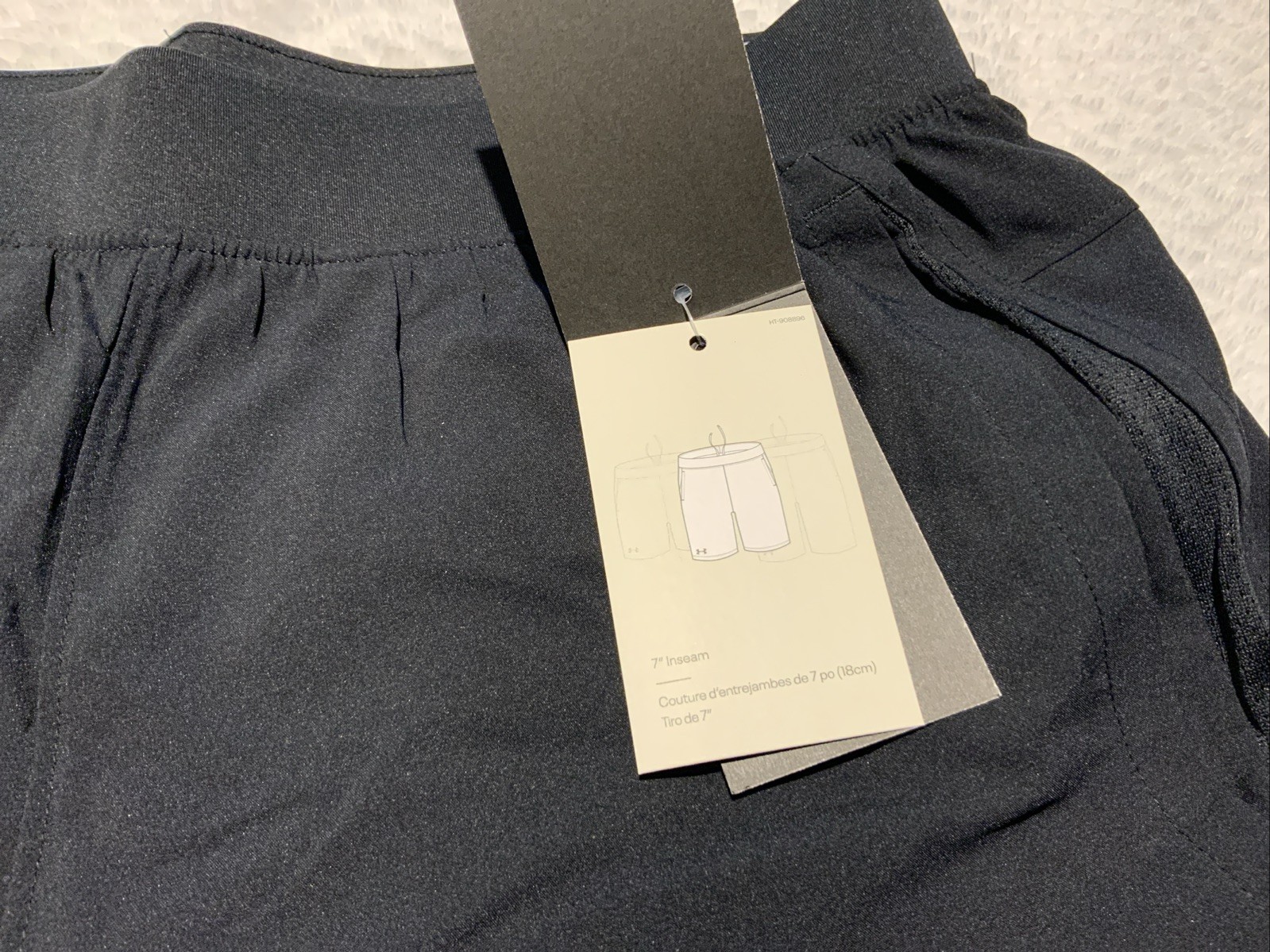 Underarmour Run Launch Short 7” Black Medium