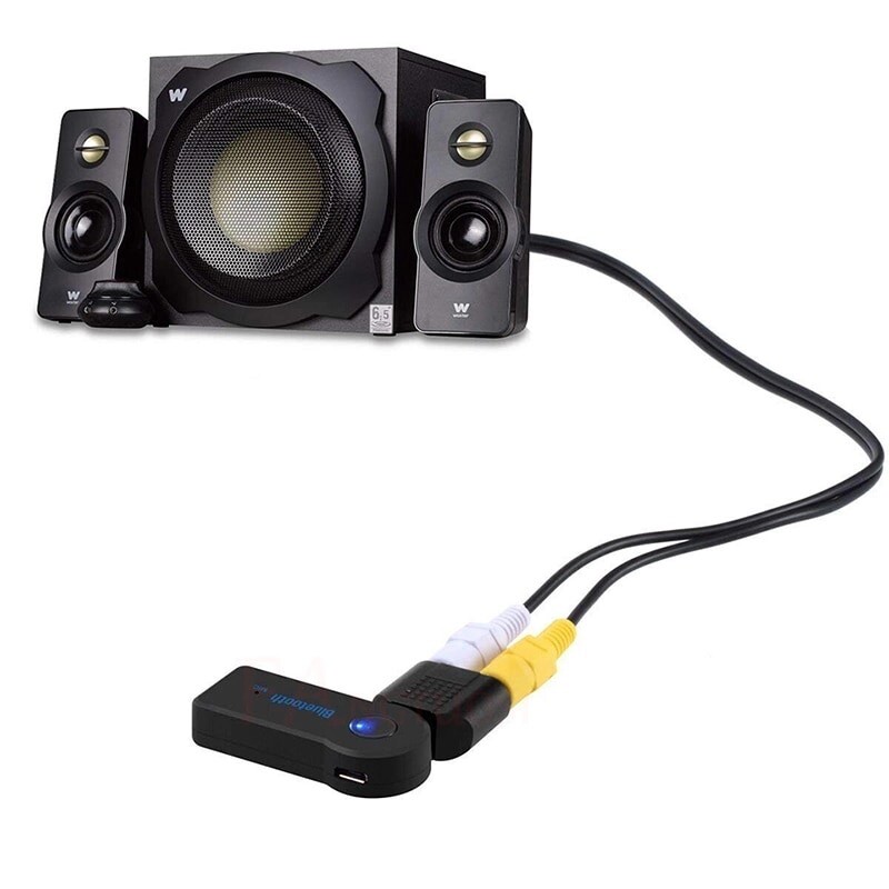 Wireless Bluetooth 3.5mm AUX Audio Stereo Music Home Car Receiver Adapter USA