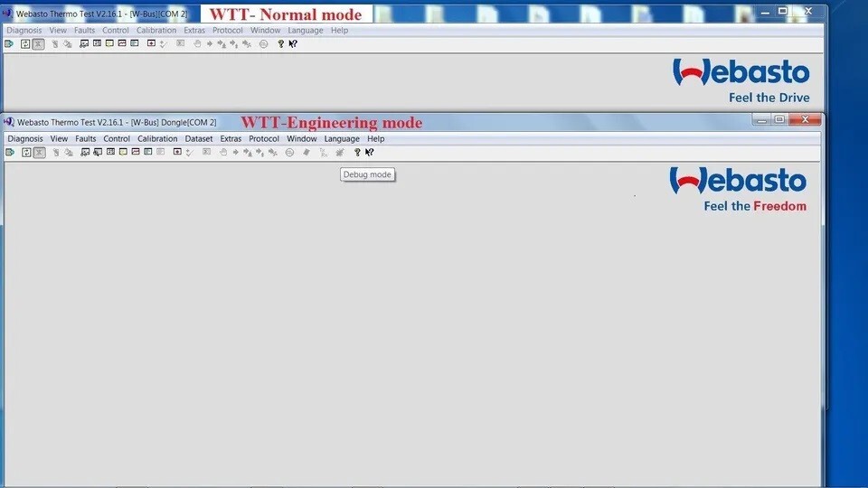 Webasto Eberspacher USB Diagnostic Adapter Interface Cable + SOFTWARE WTT ,EDITH