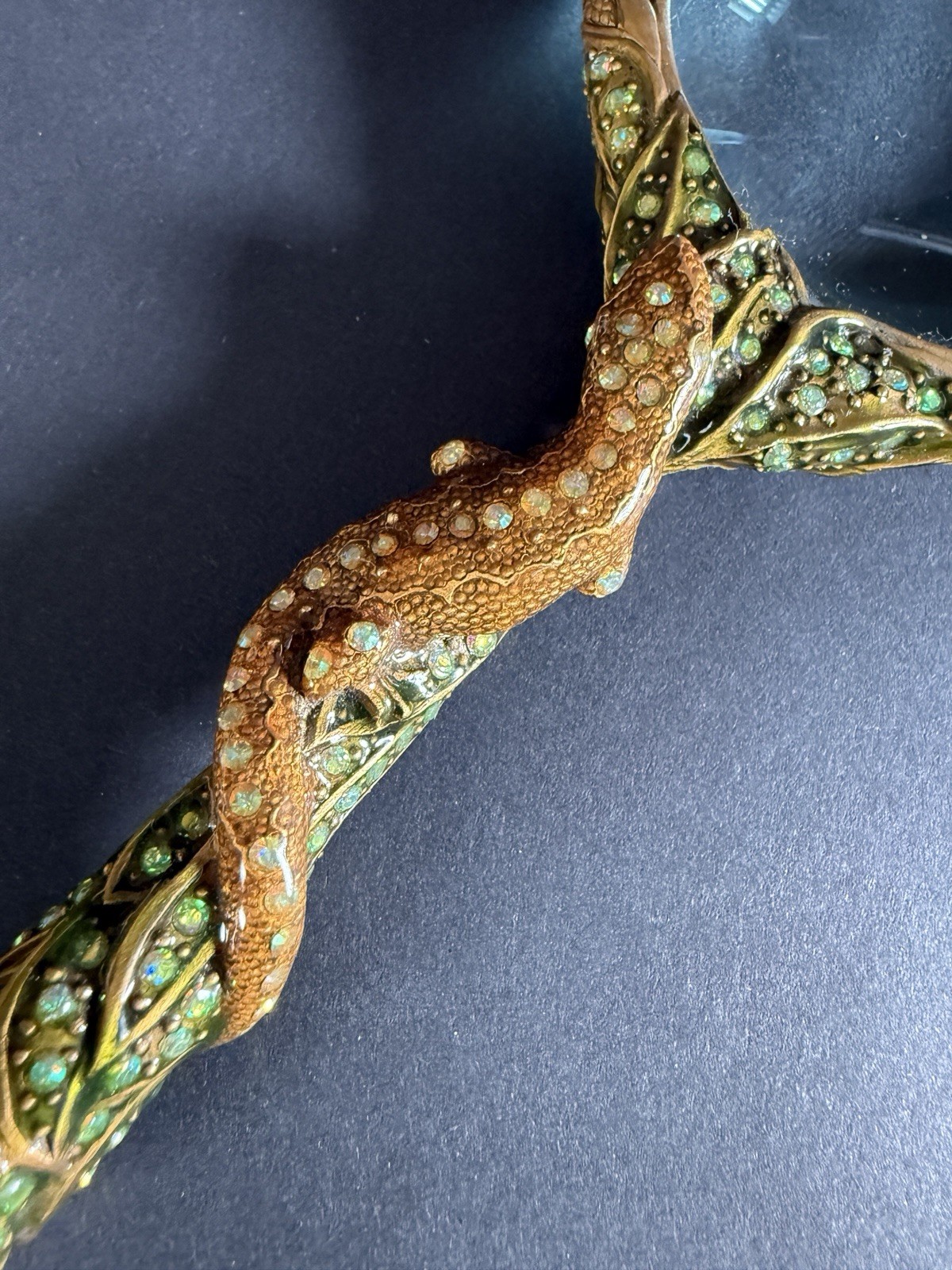 Jay Strongwater Lizard Magnifying Glass