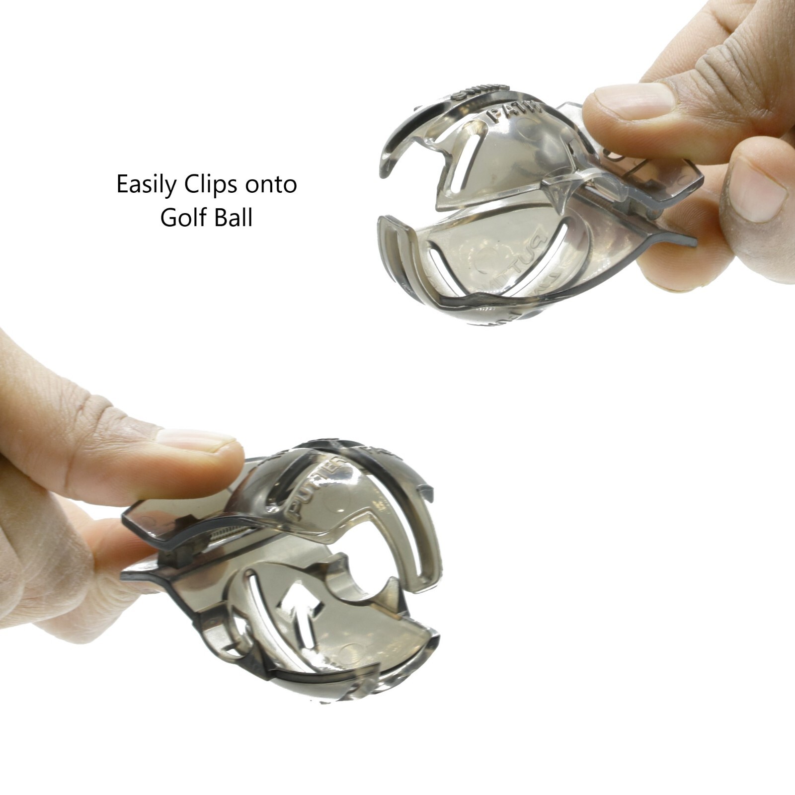 Golf Ball Marker Line Drawing Alignment Tool Kit with Marker Set and Carry Case