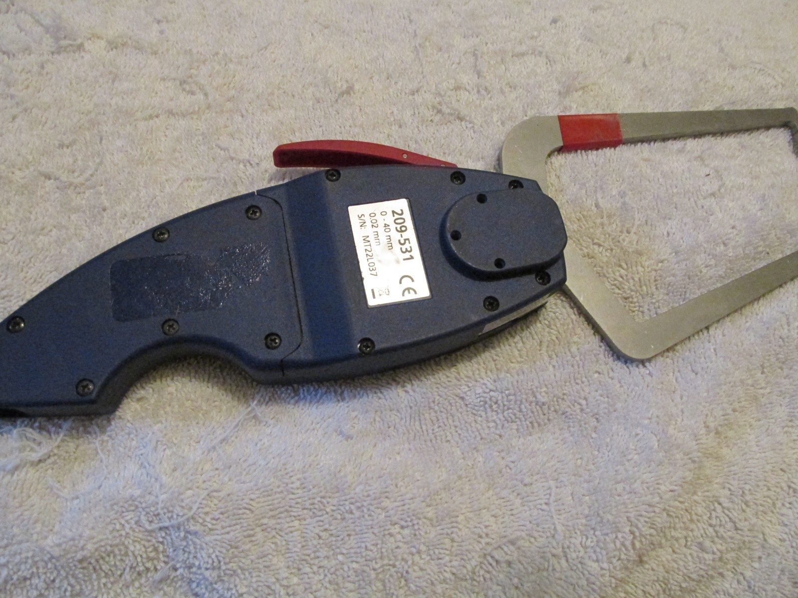 RARE Mitutoyo 209-531 Dial Digital Caliper Groove Gage-External BOEING SURPLUS