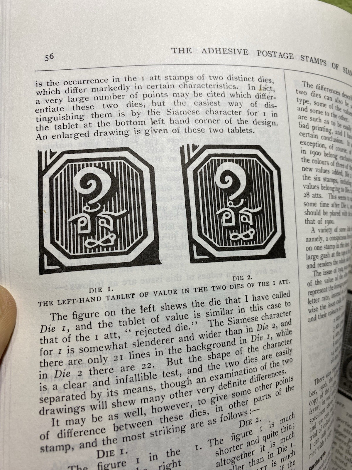 The Adhesive Postage Stamps Of Siam By R.W.Harold Row 75 Pages Hand Book Free SH