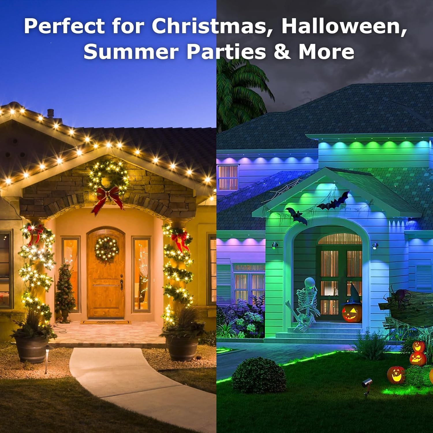 100FT Light Track System for Govee Permanent Outdoor Lights Pro (H706A)