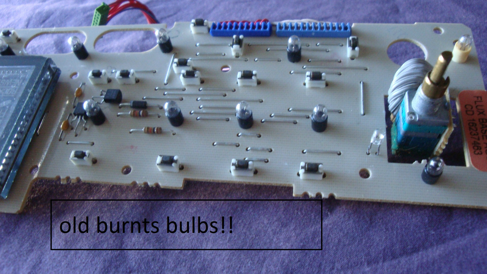 DELCO GM GMC CHEVY DISPLAY LIGHT BULBS FOR CD, CASS RADIO 10 EACH