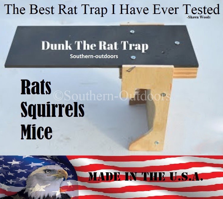 Walk The Plank Rat Trap - Rat & Squirrel Trap - Auto Reset - USA MADE