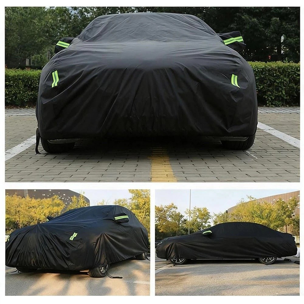 Heavy Duty Waterproof Full Car Cover All Weather Protection Outdoor Dustproof US