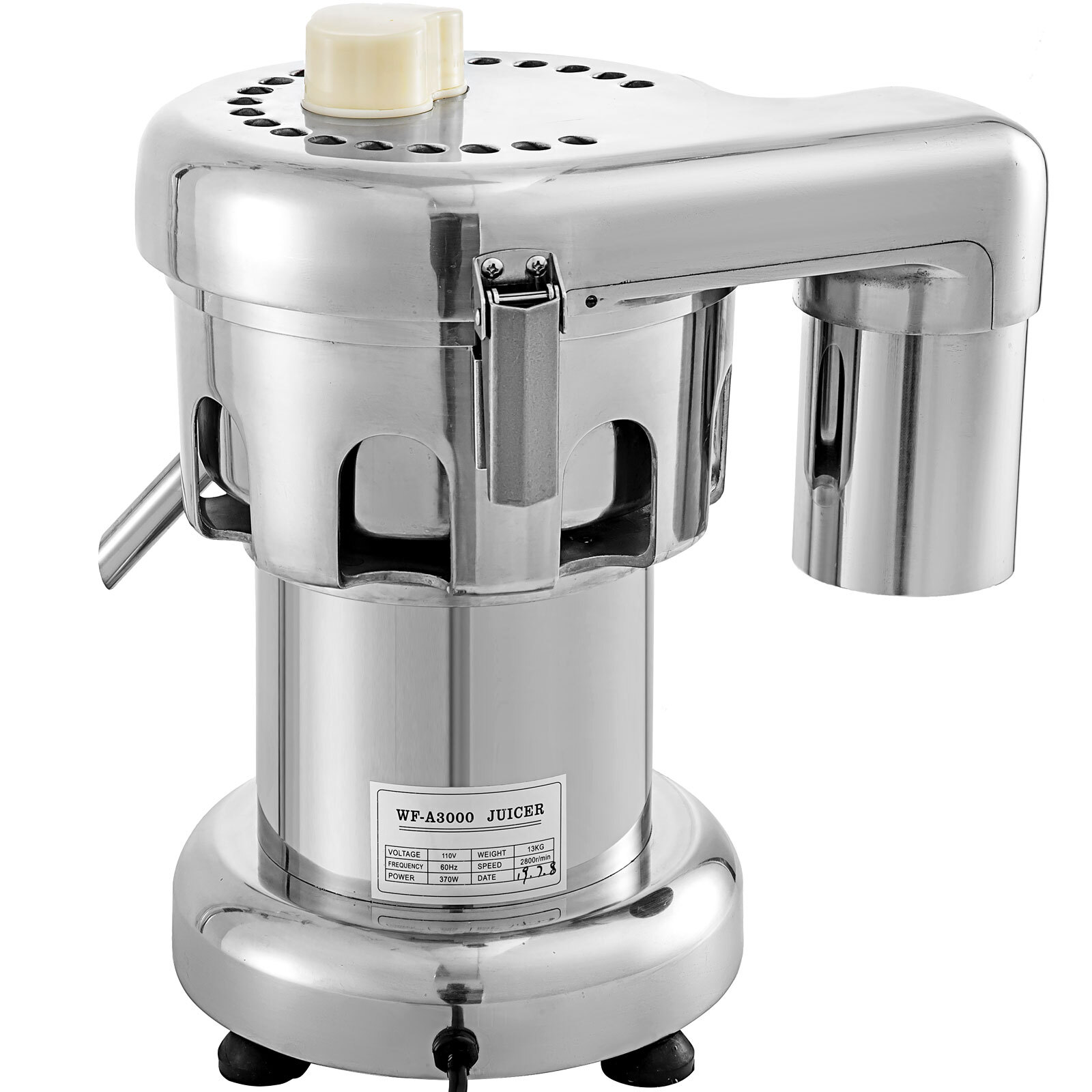 VEVOR Commercial Juice Extractor Centrifugal Juicer Machine Heavy Duty 370W