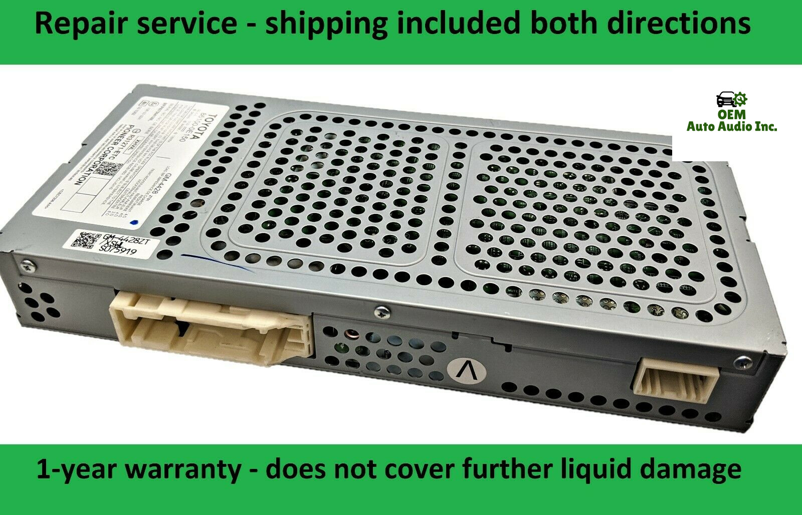 REPAIR SERVICE 2013-2019 LEXUS IS RC LS GS RX NX PIONEER AMPLIFIER 1 YR WARRANTY