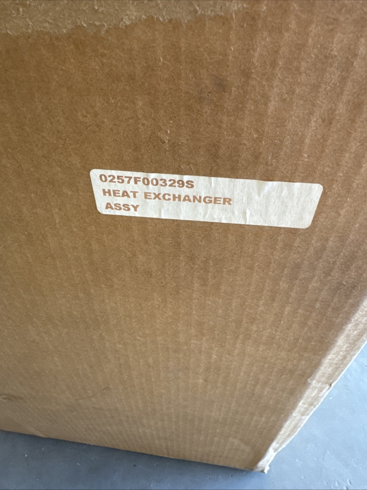 NEW, GOODMAN/AMANA, 0257F00329S, HEAT EXCHANGER ASSY. (STORAGE)