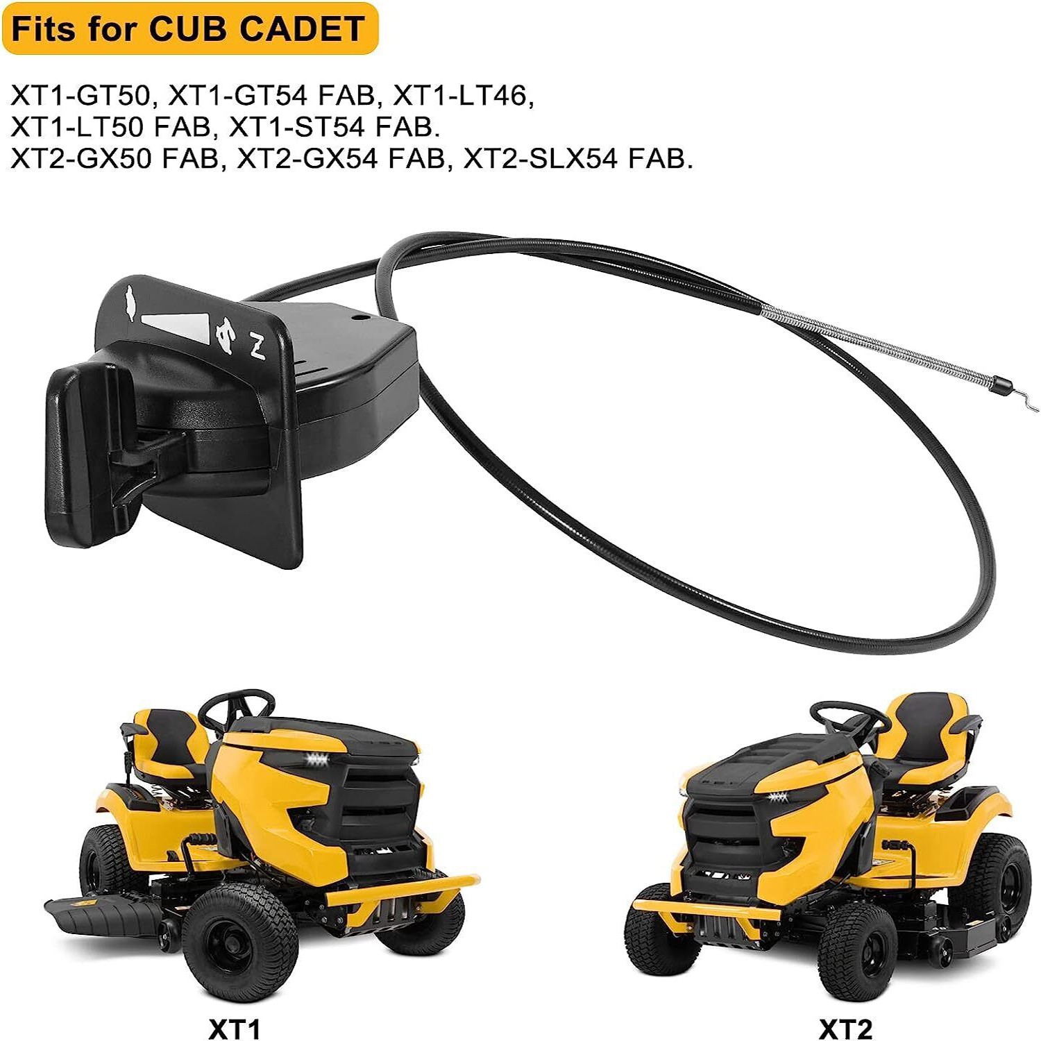 OEM #946-05098C Lawn Throttle Choke Cable For Cub Cadet XT1 GT50 LT46 GT54👏