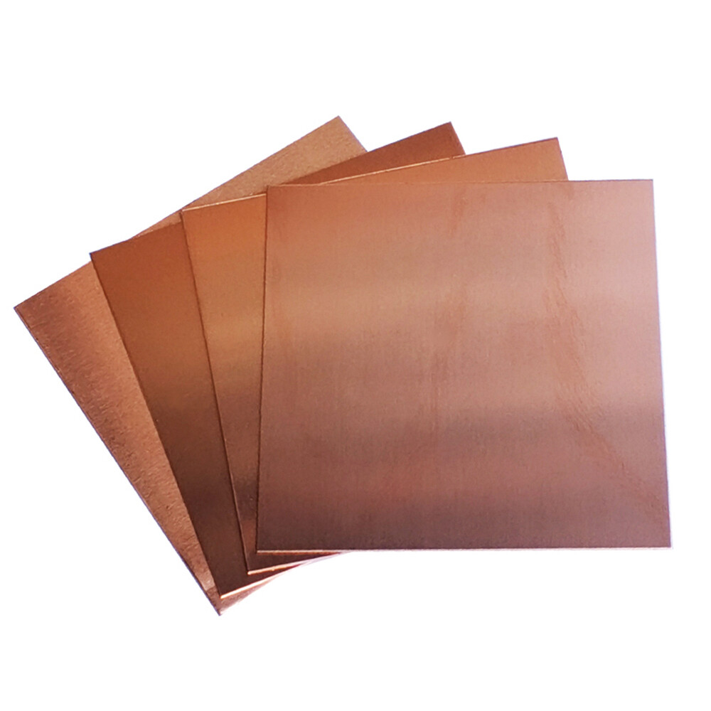 1pcs 99.9% Pure Copper Cu Metal Plate Copper Flat Stock Copper Sheet Select Size