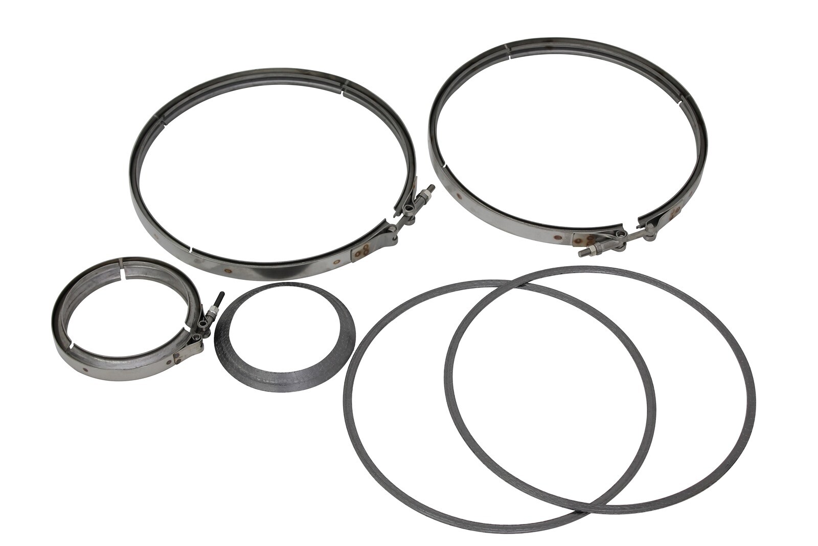 DPF DOC Filter Clamp Gasket Kit Fits Cummins OE 2871453 2871863 2880215 2880213