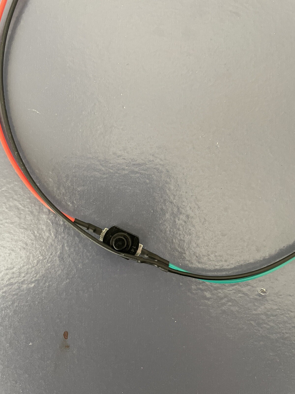 Prewired Single LED Light Assembly with on/off Switch & 3 Volt Battery Connector